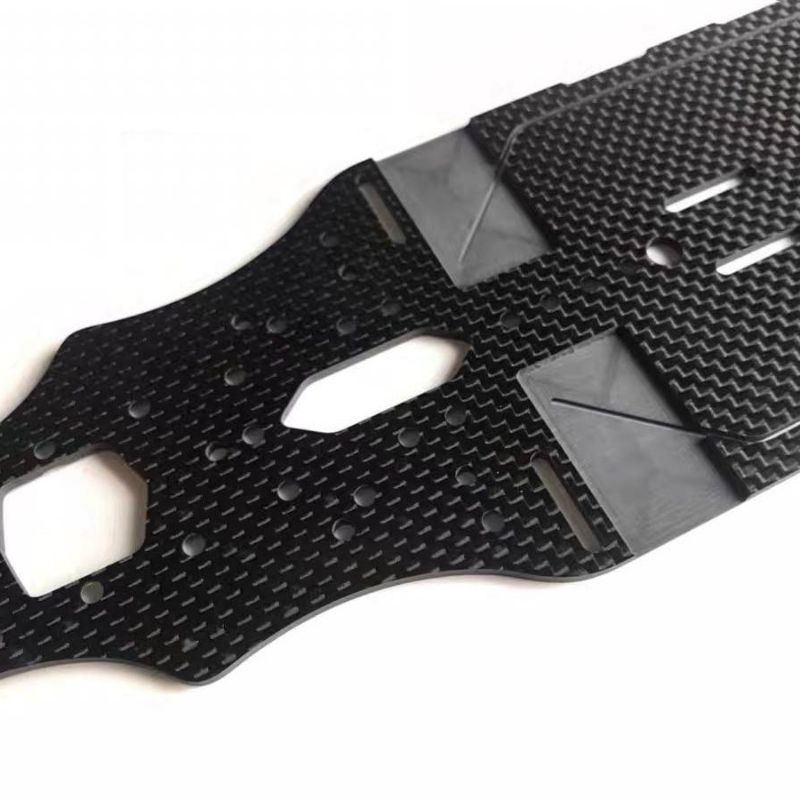 Carbon Fiber RC Chassis Cutting